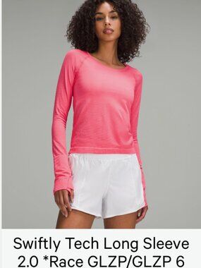 Lululemon Swiftly Tech Longsleeve